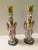 French Faience Figural Gothic Revival Style Candle Sticks - a Pair For Sale - Image 12 of 12