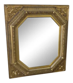 Parish Hadley Interior Antique Parcel Gilt Wall Mirror
