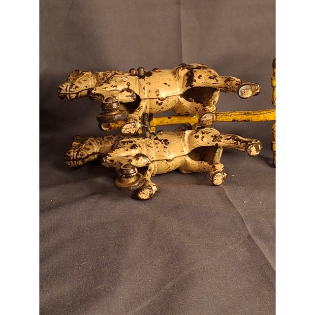 Antique Kenton Overland Circus Band Wagon Cast Iron Toy Original Paint Prewar For Sale - Image 11 of 18
