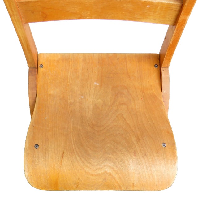 Mid 20th Century 1960s Mid-Century Modern Children's Chairs in the Style of g.j. Van Os, Pair For Sale - Image 5 of 6