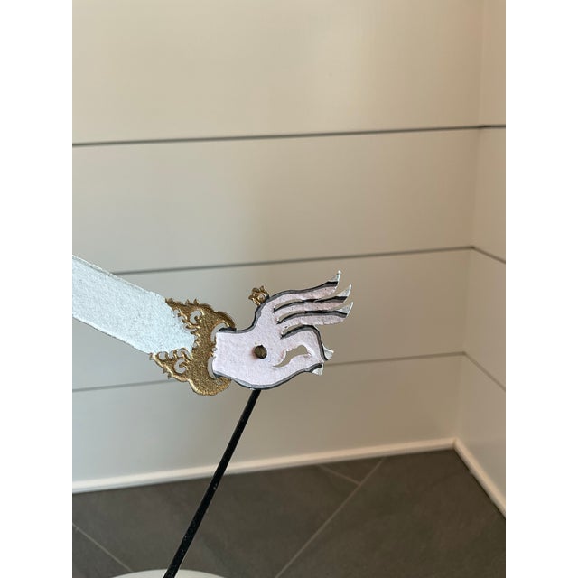 2000 - 2009 Vintage Indonesian Shadow Puppet For Sale - Image 5 of 5