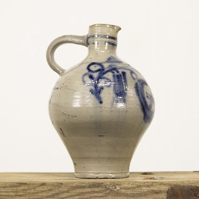 Rustic Farmhouse Wabi Sabi Pitcher / Jug For Sale - Image 12 of 12