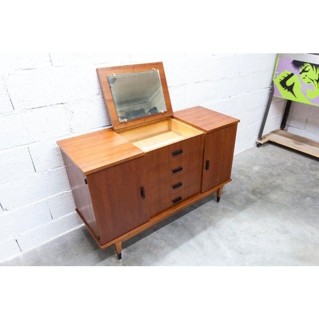 Vintage Teak Dressing Table, 1960s For Sale - Image 12 of 18