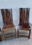 Acacia Wood Chairs - Set of 4 For Sale - Image 10 of 13