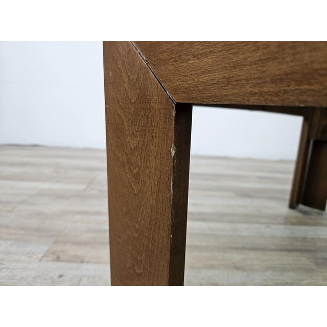 Coffee Table with Smoked Glass attributed to Afra and Tobia Scarpa for Cassina, 1960s For Sale - Image 18 of 18