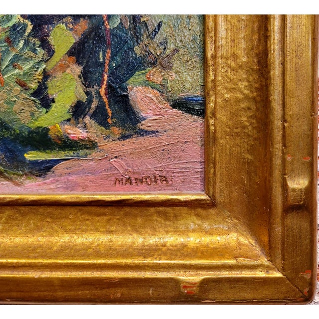 Irving Kraut Manoir -Lake George in the Sierra Mountain-Impressionist Oil Painting For Sale In Los Angeles - Image 6 of 9