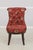 Age: Approx: 40 Years Old Details: Nice Decorator Chair Extremely High Quality Silk Crewel Work Upholstery Sabre Legs...
