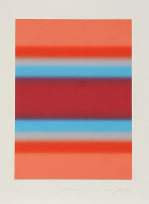 Barry Nelson, "Paralax Xvii", Abstract Etching