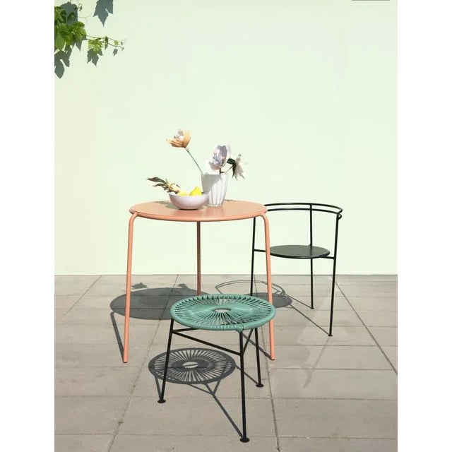 Sea Green Point Chair by OK Design For Sale - Image 6 of 7