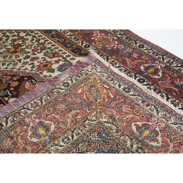 Vintage Bakhtiari Rug 4'9'' X 7'9'' For Sale - Image 12 of 12