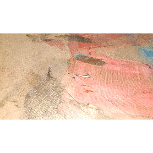 Stephen Mueller Late 20th Century Stephen Mueller – “Kaspar Won’t Go Up the Road” – Large-Scale Abstract Oil Painting on Canvas, Signed For Sale - Image 4 of 9
