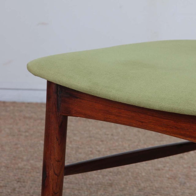 1960s Vintage Scandinavian Chairs in Rosewood by Niels Koefoed for Koefoeds Møbelfabrik, 1960, Set of 4 For Sale - Image 5 of 7