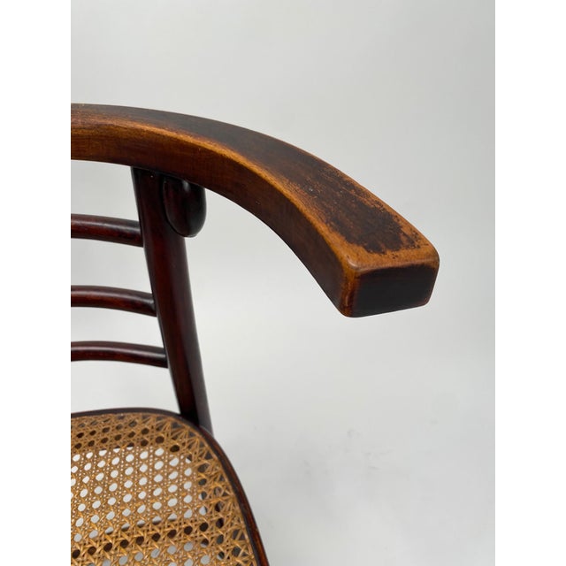 Chair Mod. Bat attributed to Josef Hoffmann for Thonet, 1890s For Sale - Image 4 of 8