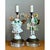 Vintage Lucite Base Porcelain Figurine Lamps - a Pair For Sale - Image 12 of 12