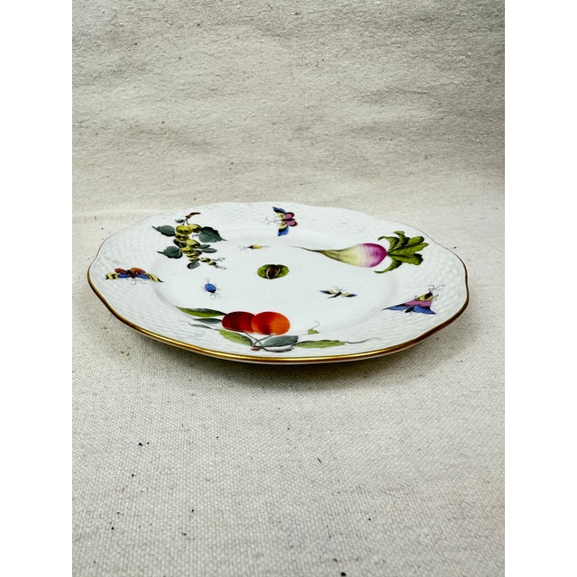 Art Nouveau Vintage Herend Plate For Sale - Image 3 of 9