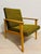 Vintage Green Armchair, Czechoslovakia, 1970s For Sale - Image 4 of 10
