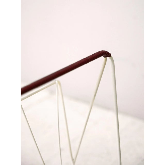 Vintage Magazine Rack, 1960s For Sale - Image 4 of 7