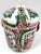 Mid 20th Century Vintage Chinese Rose Medallion Porcelain Tea Canister With Phoenixes Butterflies and Pink Flowers For Sale - Image 5 of 12