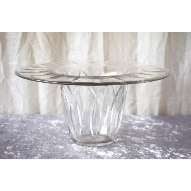 Glass Large Baccarat in Cut Crystal For Sale - Image 7 of 8