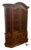 Vintage Century French Country Style Oak Display / China Cabinet For Sale - Image 9 of 11