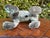 Vintage Cast Bronze Monkey Sculptures, 7.25”, Pair For Sale - Image 9 of 12