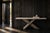 Cairn X-Base Rustic Modern Console Table For Sale - Image 12 of 12