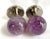 2010s Amethyst Sphere Passage Door Knob Set of Two For Sale - Image 5 of 6
