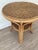 Vintage Bamboo and Rattan Two Tiered Side Table For Sale - Image 4 of 7