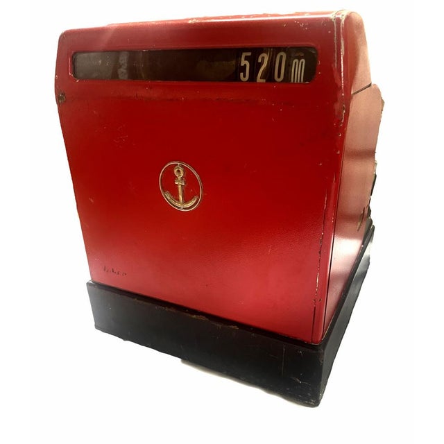 Vintage Red Cash Register from Anker, Germany, 1950s For Sale - Image 9 of 12
