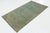 Teal Modern Hand-Knotted Gabbeh Wool Rug – Variegated Teal & Sage Abrashed Design For Sale - Image 8 of 8