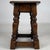 Gold 19th Century Antique English Joined Oak Stool For Sale - Image 8 of 11