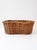 Vintage Wicker Basket For Sale - Image 4 of 11