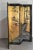 Chinoiserie Vintage Chinoiserie Gold Leaf Lacquer 4-Panel Room Divider Screen For Sale - Image 3 of 12