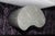Kidney Shaped Custom Made Pebbled Leather Side Table For Sale In New York - Image 6 of 9