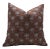 Square/Lumber Block Printed Home Decor Pillow Cover 18x18 - Pure Linen - Rohini For Sale