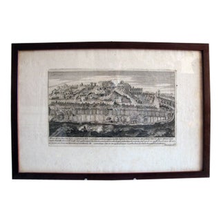 Marco Sadeler, Sadeller Circus Maximus, 1800s, Engraving For Sale