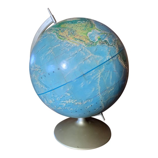 1980s Rand McNally World Portrait Globe | Chairish