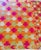 Antique Phulkari Wedding Shawl, Bright Colors of Silk Embroidery on Cotton For Sale - Image 9 of 13