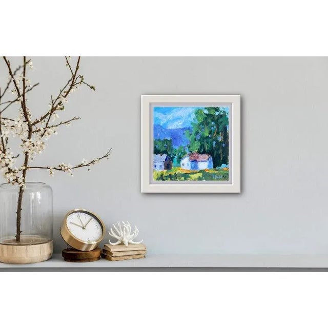 Contemporary Impressionist Oil Painting Landscape For Sale - Image 9 of 12
