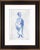 Contemporary Mandarian Lady By Dana Gibson, Framed Art Print For Sale - Image 3 of 3