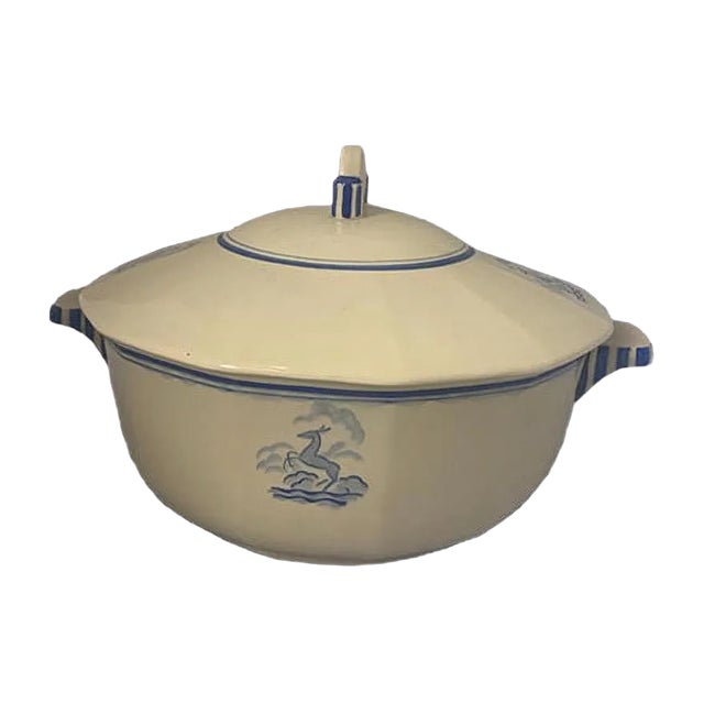 Art Deco Tureen from Bosch Freres la Louviere, 1920s For Sale