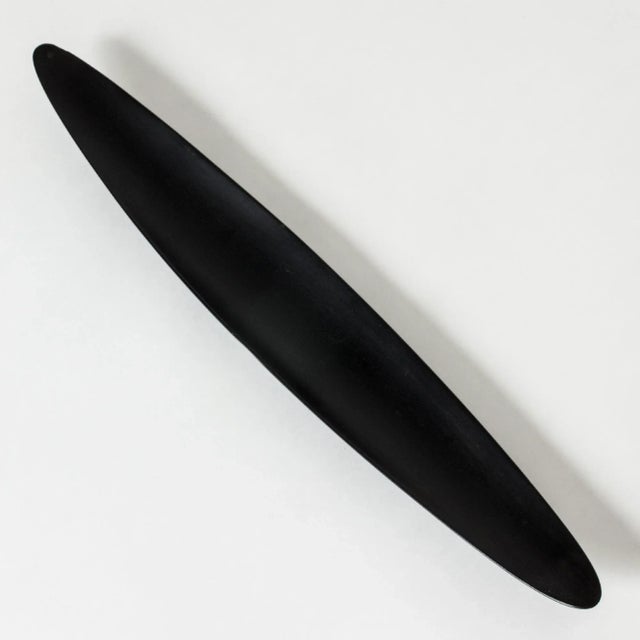 Ebony Bowl by Johnny Mattsson, 1950s For Sale - Image 10 of 10