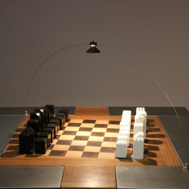 Pacifico Chess Table by Franco Bozzi and Duccio Trassinelli for Studio A.R.D.I.T.I, Italy, 1973 For Sale - Image 9 of 18