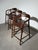 Brown Kobe Bar Chair in Walnut Finish For Sale - Image 8 of 13