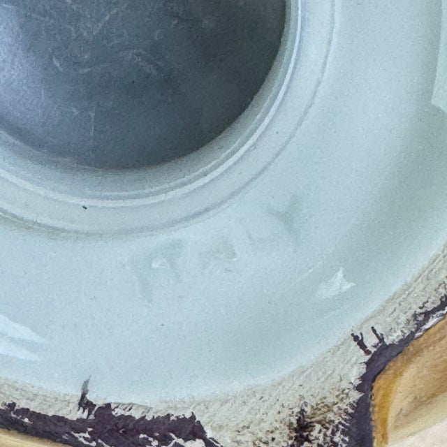 Vintage Ceramic Italian Gold Plated Mouse Piggy Bank With Extra Large Ears For Sale - Image 9 of 9