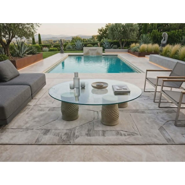 The spectacular Plumon coffee table, designed by Patricia Urquiola for Kettal, is a true sculptural piece at the...