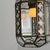 Gold Art Deco Italian Revival Brass and Beveled Glass Lantern, 1970s For Sale - Image 8 of 18