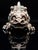 Late 19th Century Bronze With Silver Overlay Scholarls Object For Sale - Image 5 of 5