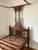 Antique Anglo-Indian Carved Hardwood Canopy Bed Indo-Colonial Four Poster For Sale - Image 14 of 17