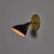 1960s Gino Sarfatti Model #26b Black and Brass Wall Lamp for Arteluce For Sale - Image 14 of 18